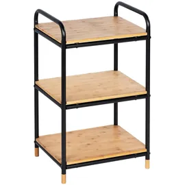Wenko Regal Loft Bambus Braun mit 3 Etagen