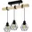 TOWNSHEND ceiling lamp black/brown