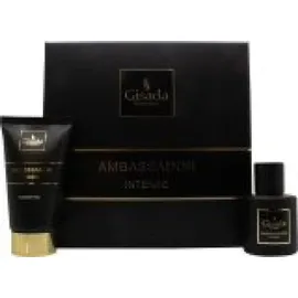 Gisada Ambassador Intense Eau de Parfum 50 ml + Shower Gel 100 ml Geschenkset