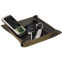 Wedo Hosentaschen-Depot (Aufbewahrungsablage Kunstleder) braun