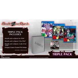 Death end re;Quest/ Death end re;Quest 2/ Death end re;Quest: Code Z - Triple Pack (PS4)
