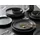 CreaTable Uno Volcano Tafelservice 12-tlg. grau