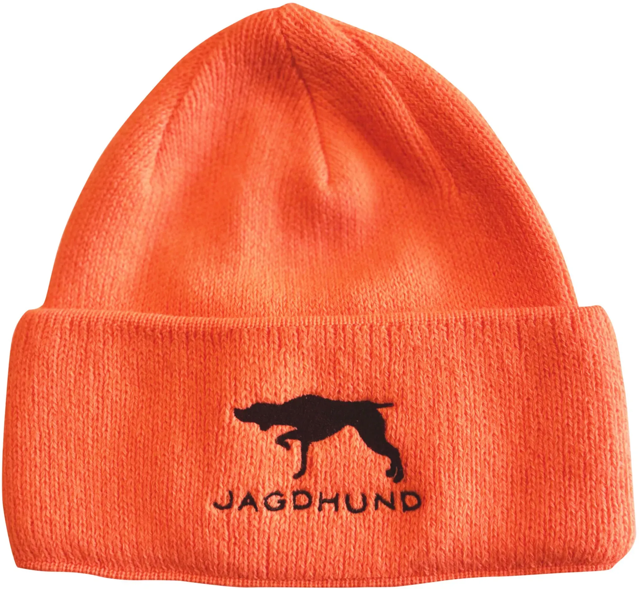 Jagdhund Strickmütze Merino Mondsee, orange