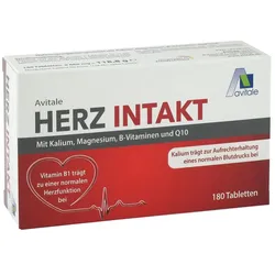 Herz Intakt mit Kalium+magnesium+b-Vitamine 180 ST