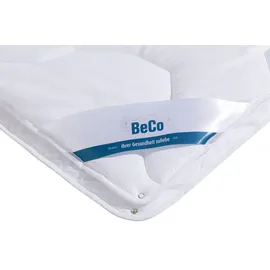 Beco Kunstfaserbettdecke BECO "Antibac", weiß, B:155cm L:220cm, Bezug: 100% Polyester. Füllung: 100% Polyester, Bettdecken, Ideal für Hausstauballergiker und Personen mit hohen Hygieneansprüchen