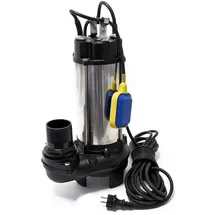 Wiltec Schmutzwasserpumpe Häcksler 31200 L/h 2200 W Förderhöhe bis 10 m