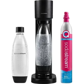 Sodastream Gaia schwarz + Flasche