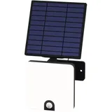 Müller-Licht Außenstrahler Solar 12 W 12,2 cm inkl. Bewegungsmelder weiß