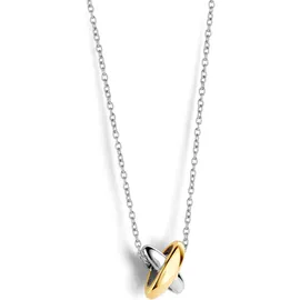 Ti Sento Kette The Criss Cross gold/silber