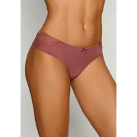 VIVANCE Brasilslip Damen rosé, beere, mahagoni Gr.48/50