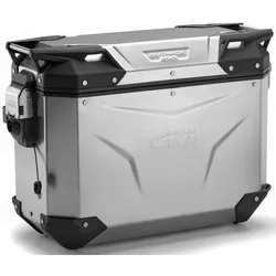 Givi Trekker Outback Evo Smart, Seitenkoffer Monokey-Cam-Side - Aluminium - 37 l