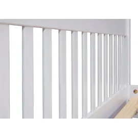 Interlink Inter Link Massivholzbett Chilly 180 x 200 cm Lack Weiß