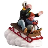 Lemax Sledding With Gramps Weihnachtsdorf mehrfarbig 0,04 x 0,06 x 0,06 m