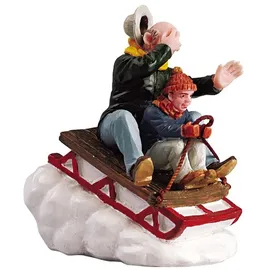 Lemax Sledding With Gramps Weihnachtsdorf mehrfarbig 0,04 x 0,06 x 0,06 m