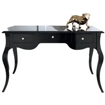 xl moebel gmbh schwarzer Schreibtisch Büro Stil Tisch Schreibtische Barock Rokoko Holz Tische