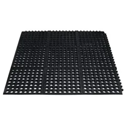 Bodenbelag YOGA Allround schwarz 90x90cm