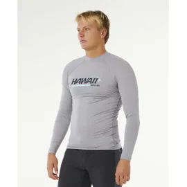 Rip Curl Rash Guard Hawaii Gritty Grau S
