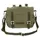 Max Fuchs BW Messenger Bag Combat, klein Oliv Stonewashed - L
