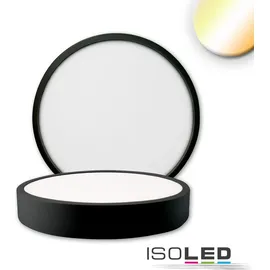 ISOLED LED Deckenleuchte PRO 15W rund schwarz