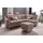 Home Affaire "Cardoso L-Form", braun (cappuccino), B:250cm H:90cm T:175cm, Struktur imprägniert (100% Polyester);Luxus-Microfaser ALTARA NUBUCK (100% Polyester);Struktur (52% Polyester, 35% Polyacryl, 13% Baumwolle);Luxus-Microfaser weich (90% Polyester,