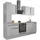 BASIC by Balculina Winkelküche L-Form 250 cm grau