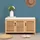 ad.con Schuhbank 50 x 90 x 35 cm gepolstert / beige