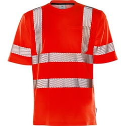 Fristads High Vis T-Shirt Kl. 3 7407 THV 100973 - warnschutz-rot - XS