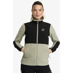 River Hybrid Fleece Damen Shadow, Größe:XS - Damen > Oberteile > Fleece & Midlayers - Grün