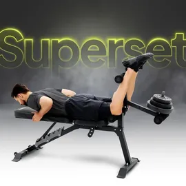 Zipro Superset Trainingsbank mit Ständer,