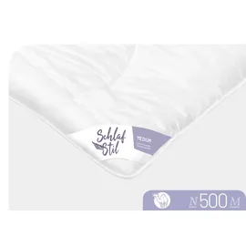 SCHLAFSTIL N500 weiß | Gr.: 200x200 cm