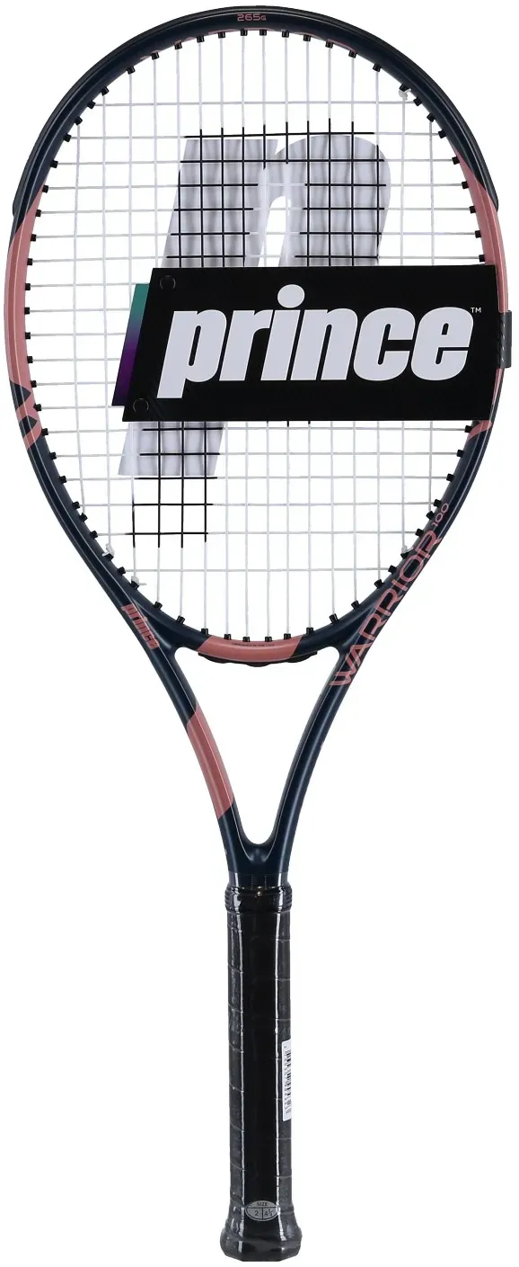 Prince Tennisschläger Warrior 100in/265g/Jugend/Freizeit pink - besaitet -