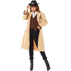 Elegantes Sheriff Damenkostüm - 36-38