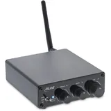 InLine Bluetooth 5.3 Audio Receiver mit 96 Watt Verstärker (Empfänger), Bluetooth Audio Adapter, Schwarz