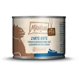 MjAMjAM Purer Fleischgenuss 200g Dose Katzennassfutter 6 x 200 Gramm zarte Ente pur