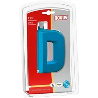 Novus Locher E210 Kunststoff/Metall 1.0mm/10 Blatt (Blister) petrol