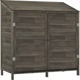 vidaXL, Gartenhaus + Gartenschrank, Leyla