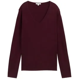 Tom Tailor Pullover Bordeaux Red S