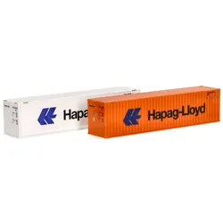 Container-Set 2 x 40 ft.Hapag Lloyd" Modell von herpa 1:87"