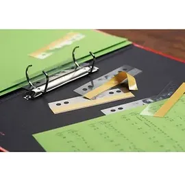 Veloflex Heftstreifen, selbstklebend HEFTFIX® 100er transparent Kunststoff