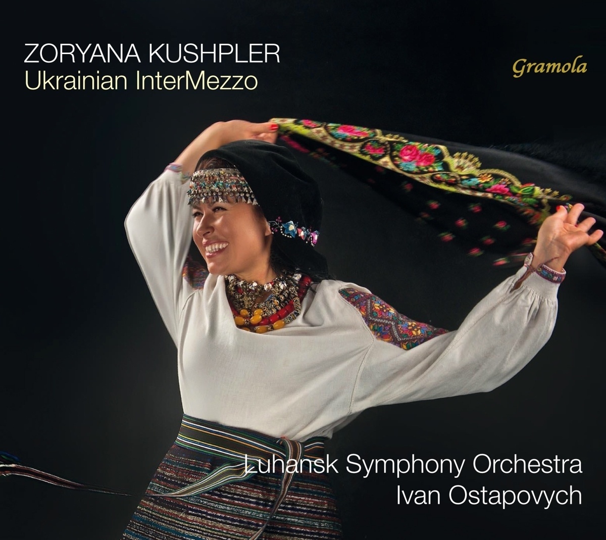 Ukrainian Intermezzo - Zoryana Kushpler  Ivan Ostapovych  Luhansk SO. (CD)