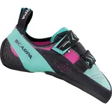 Scarpa Vapor V Kletterschuhe (Größe 40.5, tuerkis)