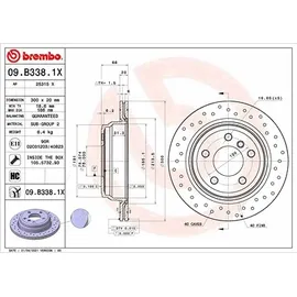 Brembo Bremsscheibe 09.B338.1X