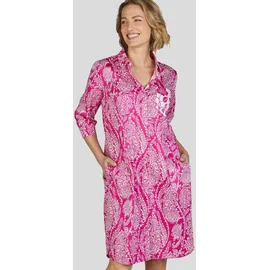 White Label Blusenkleid Paisley Pink/Weiß 36