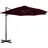 vidaXL Ampelschirm mit Aluminium-Mast 300 x 300 cm