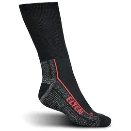 ELTEN Perfect Fit Socks Gr.35-38 schwarz/grau