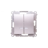 kontakt-simon DW5ABL.01/43 Elektroschalter silber