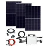 Risen Energy Balkonkraftwerk monokristallin 1320 W inkl. HM 1500 Wechselrichter