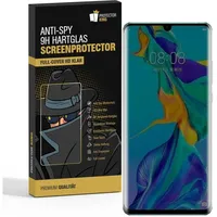 PROTECTORKING Blickschutz 9H Panzerhartglas für Huawei P30 Pro