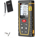 Sndway 40m Digitaler Laser-entfernungsmesser, Laser-messgerät, 7 Modi, Umschaltung Zwischen M/in/ft (batterielos)