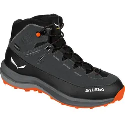 SALEWA Kinder Trekkingstiefel MTN TRAINER 2 MID, Onyx/Alloy, 38
